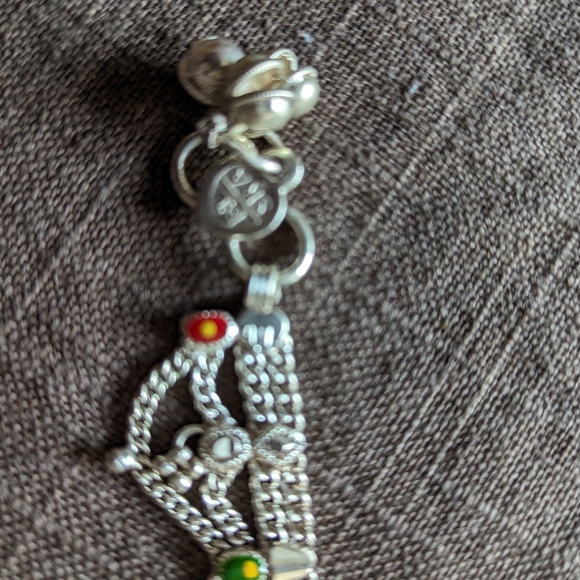 Pair of silver anklets - NWOT - Picture 3 of 3